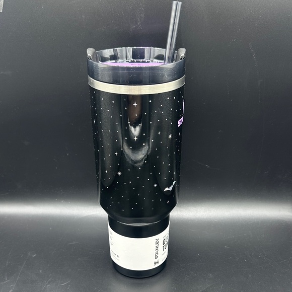 Stanley Halloween Spellcast Black 40oz H2.0 Flowstate Quencher Tumbler IN HAND - Picture 4 of 6